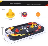 Mini table de baby-foot en plastique, jeu de football, jouet éducatif interactif pour les enfants de 4 à 6 ans