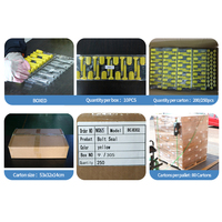 BCB302 Scellé de conteneur à boulon, meilleur prix, direct usine, verrou en plastique inviolable pour remorques et fourgonnettes