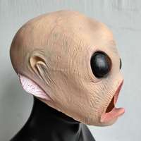 Effrayant Alien et Poisson Monstre Masque Respirant Latex Cosplay Horreur pour Halloween Mascarade Parties Terror Props