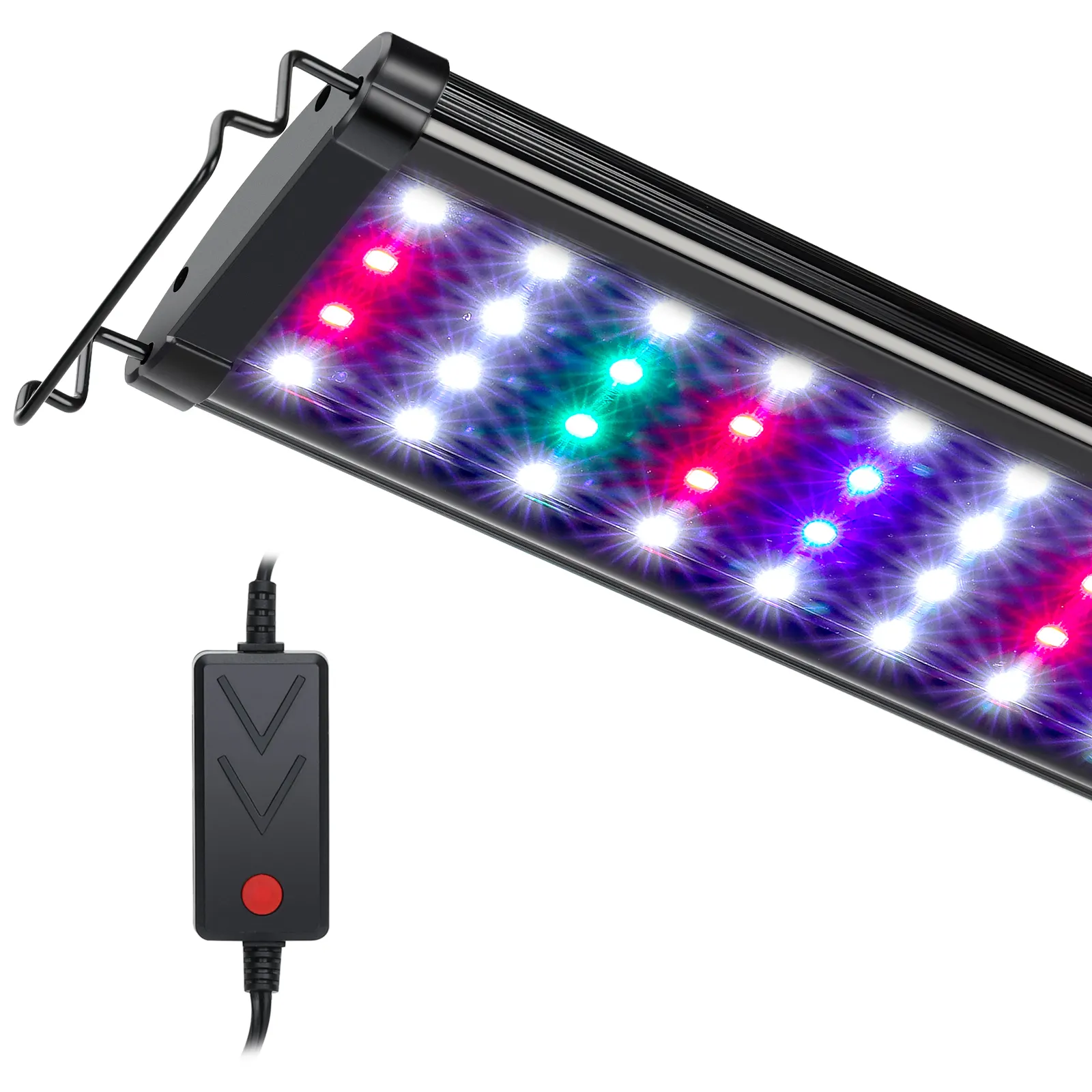 Hygger Updated Cheap 14W 12 inch RGB LED Full Spectrum Aquarium Light for Planted Tank