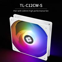 Stock Thermalright Burst Assassin 120 SE Blanc 6 tuyaux de chaleur CPU Air Cooler 3PIN Power 4PIN ARGB pour LGA AMD