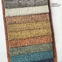 2025 Hot vente en gros moderne sectionnel canapé tissu 100% Polyester Textiles de maison salon meubles d'ameublement lin solide tissé