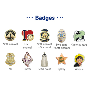 Cổ Die-Cast Kim Loại 3D Máy Bay Cánh Huy Hiệu Biểu Tượng Hình Bầu Dục Tên Pin Nút Nhà Sản Xuất Cho Thể Thao Theo Chủ Đề Quần Áo - Product Image 5