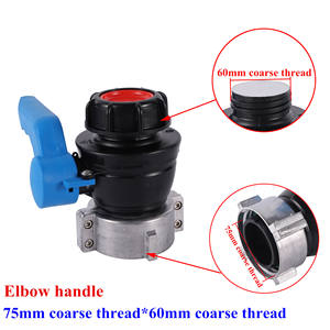 Connecteur de Valve de réservoir d'<span class=keywords><strong>eau</strong></span> IBC 75mm DN50 tonnes baril <span class=keywords><strong>adaptateur</strong></span> de tuyau d'<span class=keywords><strong>eau</strong></span> résistant aux acides et aux alcalis - Product Image 4