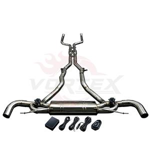ท่อไอเสียแบบ Catback สแตนเลส Vortex พร้อมวาล์ว สำหรับ BMW X7 G07 M50i M60i 4.4T V8 ปลายท่อขัดเงาคู่ ปี 2019-2026 เชื่อม TIG พร้อมขาแขวน - Product Image 2