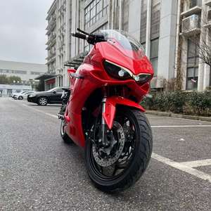 Motocicleta eléctrica deportiva de alta velocidad de 72V, carreras grandes, estilo Ducati, conversión rusa de aceite <span class=keywords><strong>a</strong></span> electricidad - Product Image 2