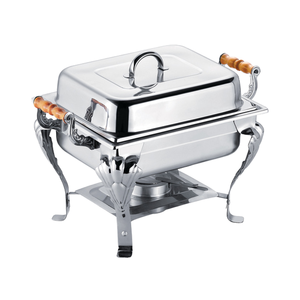 Thép không gỉ lẩu tự chọn hình chữ nhật hiện đại khách sạn thực phẩm cách nhiệt thiết bị - Product Image 1