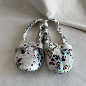 Zapatos Planos de Diseño para Mujer, Estilo Mary Jane con Flores, Satinados, Diseño Nuevo, Zapatos Planos de Moda, Sandalias - Product Image 4