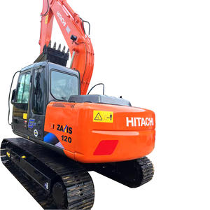 รถขุดไฮดรอลิกฮิตาชิ ZX120 12 ตัน ของแท้จากญี่ปุ่น มือสอง อะไหล่หลัก รถขุดตีนตะขาบ มอเตอร์ เครื่องยนต์ ปั๊ม บุ้งกี๋ 0.9 เมตร กำลัง 63 กิโลวัตต์ - Product Image 1
