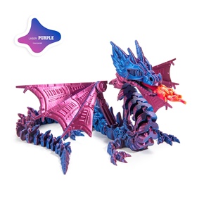 Modelo de Pterodáctilo Mecha de Dibujos Animados Impreso en 3D, Material PLA, Figura Decorativa Popular, Juguete Creativo Promocional - Product Image 6