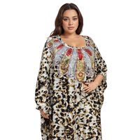 Robe de Soirée Africaine Femme 2024, Style Dubaï Musulman, Kaftan Boubou Marocain en Satin, Robes de Mariée Africaines