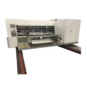Machine rotatoire de découpage rotatoire d'alimentation automatique de Slotter d'imprimante d'encre de Flexo de bord avant pour le carton