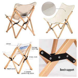 Factory Direct Sales Customized Practical Professional Camping Outdoor Small <strong>Folding</strong> Garden <strong>Chairs</strong> - Product Image 3
