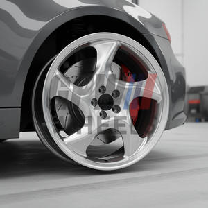 Rines Forjados Monobloque GPW Personalizados de 17, 18 y 19 Pulgadas, 5x130, para <span class=keywords><strong>Porsche</strong></span> <span class=keywords><strong>Boxster</strong></span> <span class=keywords><strong>986</strong></span> Turbo, Ligeros, de 5 Radios, Aleación 6061 T6 - Product Image 5