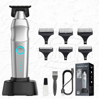 Nouvel Arrivage 2025 Tondeuse à Cheveux Électrique Sans Fil Professionnelle Corps en Alliage de Zinc Recharge USB-C pour Usage Domestique Masculin