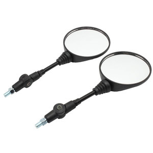 Espejo Retrovisor Redondo para Motocicleta ZUQING, ABS, KLX250, Plegable, Anticaídas, Accesorio para Turismo - Product Image 4