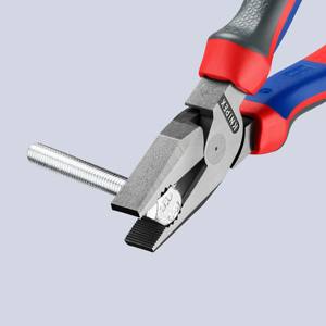 KNIPEX 02 02 200 Pince universelle de type robuste avec poignées confortables, atramentisée noire 200 mm - Product Image 4