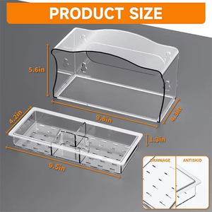 Comedero para Pájaros Transparente, Duradero, Colgante, Portátil, para Relajación, Entrenamiento Deportivo, Accesorios para Interiores y Exteriores - Product Image 5