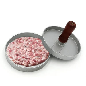 Wholesale High Quality Round Hamburger Aluminum Meat Beef BBQ <b>Burger</b> Presburger Machine Press Hamburguesa - Product Image 2