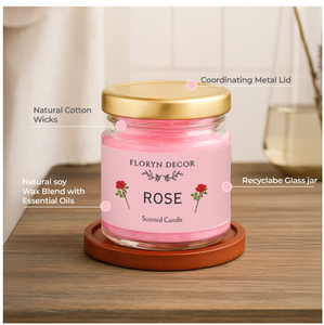 Wholesale Aromatherapy Uplifting Scented Jar <b>Candle</b> <b>Gift</b> <b>Set</b> of 6 Premium Fragrance <b>Candles</b> for Home Decor Relaxation and <b>Gifts</b> - Product Image 2