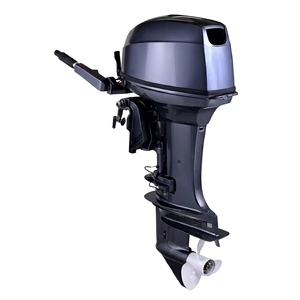 Motore fuoribordo da 40 CV, avviamento elettronico a 2 tempi, sollevamento idraulico elettrico, motore marino, motore per barca - Product Image 1