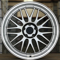 Rines de Aleación de Aluminio Fundido de 15 16 17 18 19 Pulgadas 5x112 5x114.3 5x120 4x100 4x114.3 5x100 5x108 para Autos de Pasajeros