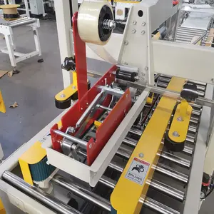포장 라인 용 실러 기계를 형성하는 슈슈 자동 케이스 카톤 박스 직기