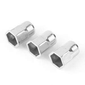 Tuerca Remachable de Cabeza Plana Pequeña, Semihexagonal, de Acero Inoxidable/Acero al Carbono, con Recubrimiento de Zinc Amarillo, M3 M4 M5 M6 M12 - Product Image 4