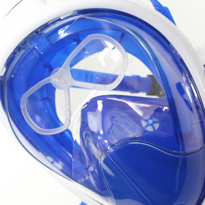 Máscara de buceo con una ventana y lente de vidrio templado para adultos, para snorkel y deportes acuáticos - Product Image 1