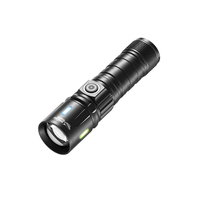Lampe torche LED rechargeable haute puissance longue portée pour le camping en plein air, la chasse, l'éclairage d'urgence, vente en gros OEM