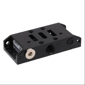 AVENTICS 5654420000 565-442-G1/2 ฐานรองยึดแบบแยกส่วนเดี่ยวโดยเฉพาะสำหรับวาล์วป๊อปเป็ต 3/2 ซีรีส์ 565 - Product Image 2