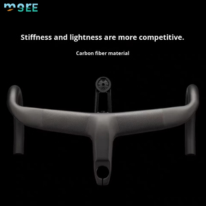 <span class=keywords><strong>Manillar</strong></span> Integrado de <span class=keywords><strong>Carbono</strong></span> Completo para Bicicleta de <span class=keywords><strong>Carretera</strong></span> SeeMore de 31,8/28,6 mm, Enrutamiento Interno Completo, <span class=keywords><strong>Manillar</strong></span> de Bicicleta de Fibra de <span class=keywords><strong>Carbono</strong></span> Premium - Product Image 6