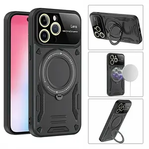 Trendy Product Bracket Ring Circle Cover For IPhone 15 Cover Mobile Phone Cases For IPhone 15 Pro 14 Pro Max