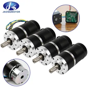 Jkongmotor JK57BLS04 0.44nm 184w 107mm Brushless 12V 24V 36V 48V BLDC 300W 500W 800W DC Moteur BLDC électrique avec frein de boîte de vitesses