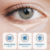 Haute qualité OEM collagène masque pour les yeux huile de cynorrhodon extrait de pépins de raisin soins des yeux patchs papillon forme Hydr Ating peau masque pour les yeux