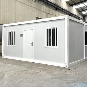 Casa Contenedor Modular Personalizada, Unidad de Almacenamiento de Oficina con Panel Sándwich, Diseño Minimalista, Garaje Prefabricado - Product Image 3