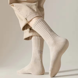 Wholesale Manufacturer Terry Sport <b>Socks</b> Slouch Crew Custom Cotton Knitted <b>Socks</b> for Men High Quality - Product Image 5