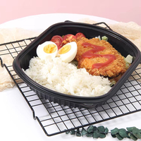 Conteneur alimentaire jetable de 36 oz, conteneur alimentaire en plastique à emporter, boîte à lunch en PP, boîte à emporter pour la restauration rapide