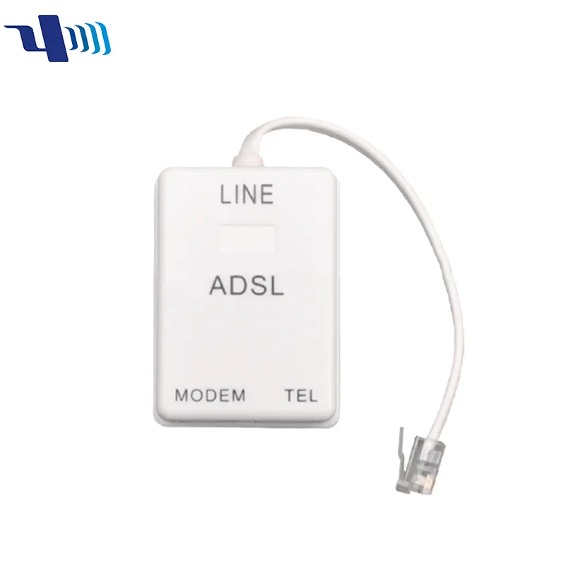 Dual Port Dsl Phone Line Splitter with Cord