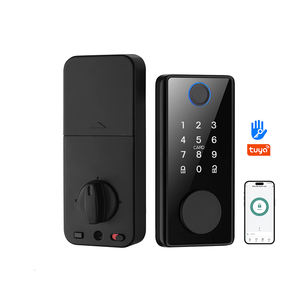 יצרן Tuya TTlock App בקרת אוטומטי טביעות אצבע דיגיטלית בריח חכם דלת מנעול דירה בית מלון משרד - Product Image 2