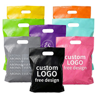 Sacs de courses en plastique personnalisés, sacs en plastique sur mesure, emballage en plastique imperméable, sacs de courses en plastique avec logo, sacs fourre-tout