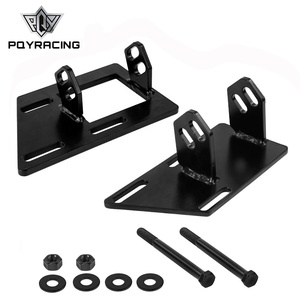 Pour 1983-2005 Chevy GMC Blazer Jimmy <span class=keywords><strong>Sonoma</strong></span> S10 S15 V8 SBC 350 support de moteur de Conversion 2WD PQY-EMK06 - Product Image 2