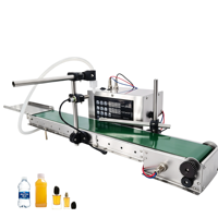 Machine de remplissage de liquides à commande numérique électrique, petite ligne de remplissage de liquides, machine de remplissage continu pour parfums et liquides buccaux
