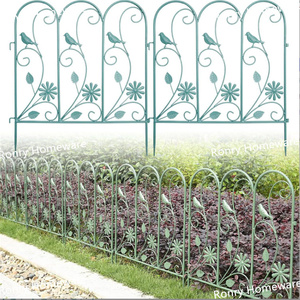 Clôture de jardin <span class=keywords><strong>et</strong></span> panneau mural modernes en fer, décoration extérieure pour plantes avec finition thermolaquée - Product Image 1