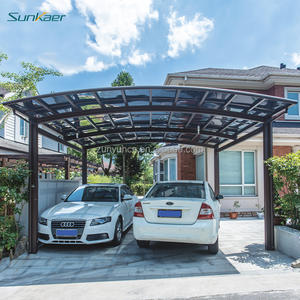 Vente <span class=keywords><strong>en</strong></span> gros Abri voiture Garage polycarbonate Abri voiture Garages Abri voiture <span class=keywords><strong>en</strong></span> aluminium Abri voiture extérieur Abri voiture <span class=keywords><strong>Discount</strong></span> - Product Image 4