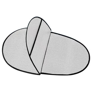 Coussin de siège pare-soleil pour véhicule électrique, en aluminium, universel, isolation thermique estivale, imperméable, tapis rabattable - Product Image 1