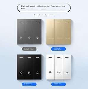 Interrupteur à économie d'énergie pour chambre d'hôtel Interrupteur tactile intelligent mural personnalisé pour panneau de verre OEM Interrupteur d'hôtel - Product Image 6