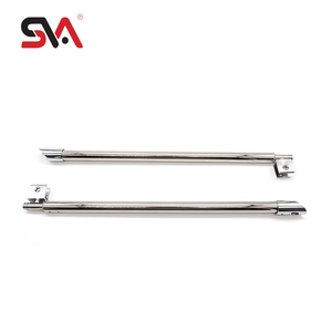 Tenda SVA-154 doccia porta porta porta porta supporto <span class=keywords><strong>a</strong></span> parete in acciaio inox <span class=keywords><strong>per</strong></span> bagno porta scorrevole barra di supporto con connettore giunto - Product Image 2