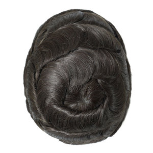 ต่อผมชายแบบเย็บมือ ขายดีข้ามประเทศ <span class=keywords><strong>ผม</strong></span>ปลอมส่งออกจากโรงงานโดยตรง สามารถดัดผมได้ รุ่น H101 - Product Image 6