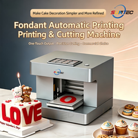 Impresora de Corte Automático de Fondant Suntec STF-A5P, Máquina de Impresión y Corte para Decoración de Pasteles, para Pastelería y Repostería